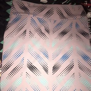 Lularoe Cassie skirt worn 2 times